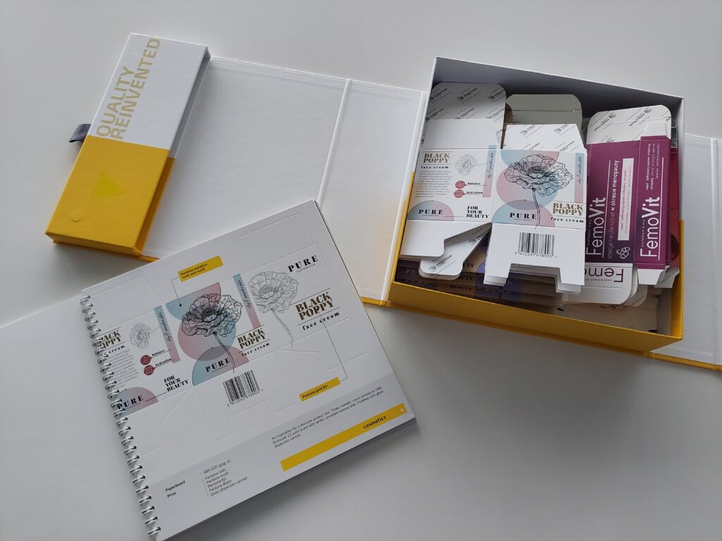 sample book preston packaging